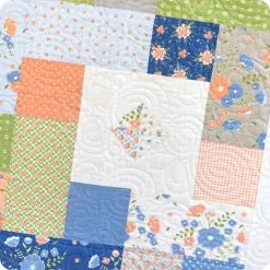 Fruit Cobbler Quilt KitFeaturing Peachy Keen By Corey Yoder -Fabric Sewing Store fruitcobbler cu2