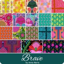 Brave Charm PackAnna Maria For Free Spirit Fabrics -Fabric Sewing Store fs brave ydg cs 5