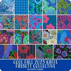 Cool Fall 2023 Kaffe Fassett Collective Charm PackKaffe Fassett For FreeSpirit Fabrics -Fabric Sewing Store fs fall2023kaffefassettcollective cool cs 2 4