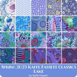 Spring 2023 Kaffe Fassett Classics Lake Design RollKaffe Fassett For Free Spirit Fabrics -Fabric Sewing Store fs spring2023kaffefassettclassics lake ydg cs 1
