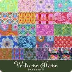 Welcome Home Design RollAnna Maria For Free Spirit Fabrics -Fabric Sewing Store fs welcomehome ydg 900 2 3