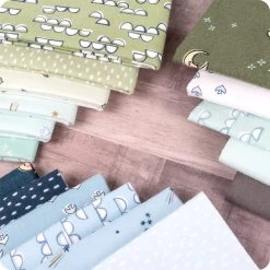 Glacier Among The Stars Quilt KitFeaturing Cozy Cotton Flannel By Robert Kaufman Fabrics -Fabric Sewing Store glacier among the stars qk2