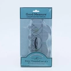 Long Arm Every Clamshell Set Quilting TemplatesAmanda Murphy For Good Measure #GMAMECL