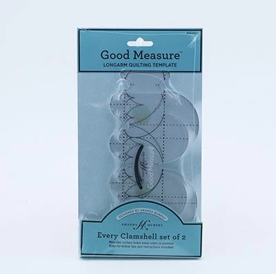 Long Arm Every Clamshell Set Quilting TemplatesAmanda Murphy For Good Measure #GMAMECL 1 Long Arm Every Clamshell Set Quilting TemplatesAmanda Murphy For Good Measure #GMAMECL