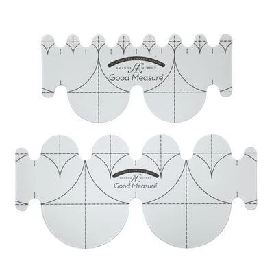 Long Arm Every Clamshell Set Quilting TemplatesAmanda Murphy For Good Measure #GMAMECL 2 Long Arm Every Clamshell Set Quilting TemplatesAmanda Murphy For Good Measure #GMAMECL - Image 2