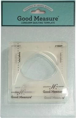 Long Arm Every Feather Plume Set 1 Quilting TemplatesAmanda Murphy For Good Measure #GMAMEFLG1