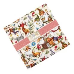 Gnome & Garden 10 Karat CrystalsSusan Winget For Wilmington Prints