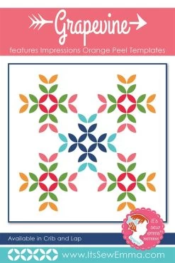 Grapevine Impressions Quilt PatternIt's Sew Emma #ISE-302