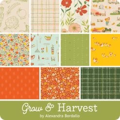 Grow & Harvest 10" SquaresAlexandra Bordallo For Art Gallery Fabrics 7 Grow & Harvest 10" SquaresAlexandra Bordallo For Art Gallery Fabrics -Fabric Sewing Store growharvest precut 900 1