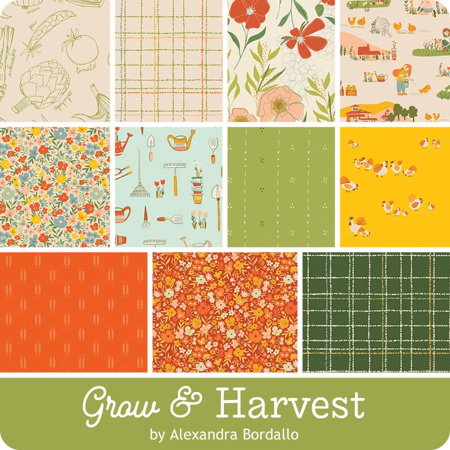 Grow & Harvest 10" SquaresAlexandra Bordallo For Art Gallery Fabrics 4 Grow & Harvest 10" SquaresAlexandra Bordallo For Art Gallery Fabrics - Image 4