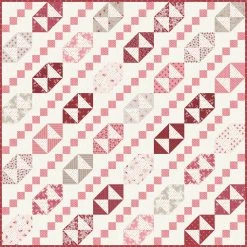 Hedge Roses Quilt KitFeaturing The Flower Farm By Bunny Hill Designs -Fabric Sewing Store hedgeroses 64.5x64.5 1