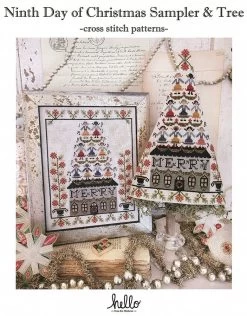 Ninth Day Of Christmas Sampler And Tree Cross Stitch PatternHello From Liz Mathews