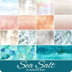 Sea Salt Half Yard BundleMcKenna Ryan For Hoffman Fabrics -Fabric Sewing Store hm seasalt ydg cs 1 1