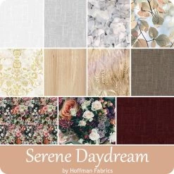 Serene Daydream Digitally Printed Fat Quarter BundleHoffman Fabrics -Fabric Sewing Store hm serenedaydream ydg cs 2 1