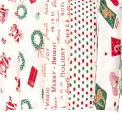 Holiday Cheer Half Yard BundleMy Mind's Eye For Riley Blake Designs -Fabric Sewing Store holiday cheer cu1 3