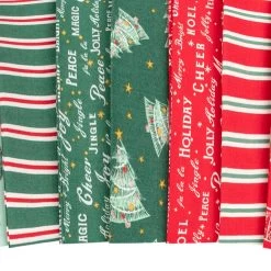 Holiday Cheer Half Yard BundleMy Mind's Eye For Riley Blake Designs -Fabric Sewing Store holiday cheer cu4 3