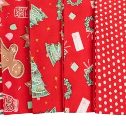 Holiday Cheer Half Yard BundleMy Mind's Eye For Riley Blake Designs -Fabric Sewing Store holiday cheer cu5 3