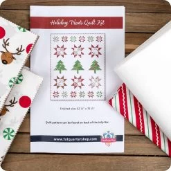 Holiday Treats Quilt KitFeaturing Reindeer Games By Me & My Sister -Fabric Sewing Store holiday treats qk1