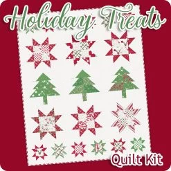 Holiday Treats Quilt KitFeaturing Reindeer Games By Me & My Sister -Fabric Sewing Store holidaytreats top cs