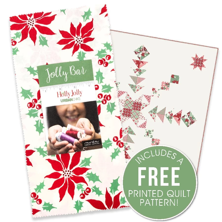 Holly Jolly Jolly BarUrban Chiks For Moda Fabrics 1 Holly Jolly Jolly BarUrban Chiks For Moda Fabrics