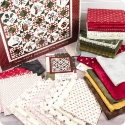 Home For The Holidays Quilt KitFeaturing Joyful Gatherings By Primitive Gatherings 27 Home For The Holidays Quilt KitFeaturing Joyful Gatherings By Primitive Gatherings -Fabric Sewing Store home for the holidays qk2