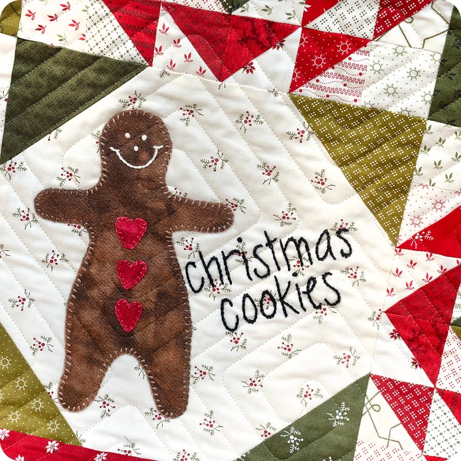 Home For The Holidays Quilt KitFeaturing Joyful Gatherings By Primitive Gatherings 4 Home For The Holidays Quilt KitFeaturing Joyful Gatherings By Primitive Gatherings - Image 4