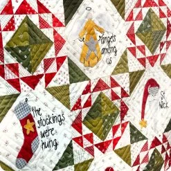 Home For The Holidays Quilt KitFeaturing Joyful Gatherings By Primitive Gatherings 19 Home For The Holidays Quilt KitFeaturing Joyful Gatherings By Primitive Gatherings -Fabric Sewing Store homefortheholidays cu4