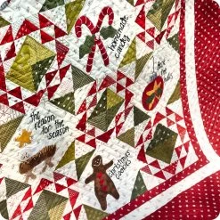Home For The Holidays Quilt KitFeaturing Joyful Gatherings By Primitive Gatherings 21 Home For The Holidays Quilt KitFeaturing Joyful Gatherings By Primitive Gatherings -Fabric Sewing Store homefortheholidays cu5