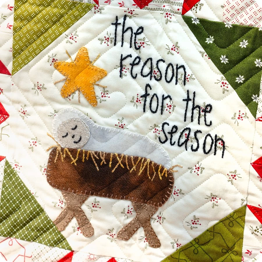 Home For The Holidays Quilt KitFeaturing Joyful Gatherings By Primitive Gatherings 7 Home For The Holidays Quilt KitFeaturing Joyful Gatherings By Primitive Gatherings - Image 7