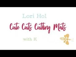 Lori Holt Cute Cuts 24" X 36" Frosting And Songbird Reversible Cutting MatBee In My Bonnet #STCM-25497 -Fabric Sewing Store hqdefault 46 5