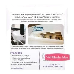 Handi Light Strip Handi Quilter #HG15003 -Fabric Sewing Store hqlightstrip package back