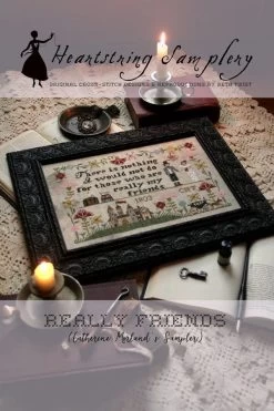 Really Friends Cross Stitch PatternHeartstring Samplery