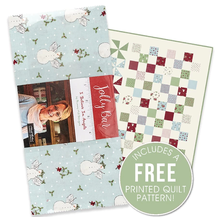 I Believe In Angels Jolly BarBunny Hill Designs For Moda Fabrics 1 I Believe In Angels Jolly BarBunny Hill Designs For Moda Fabrics