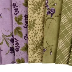 Iris & Ivy Fat Eighth BundleJan Patek For Moda Fabrics -Fabric Sewing Store iris and ivy cu3 2