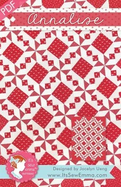 Annalise Downloadable PDF Quilt PatternIt's Sew Emma