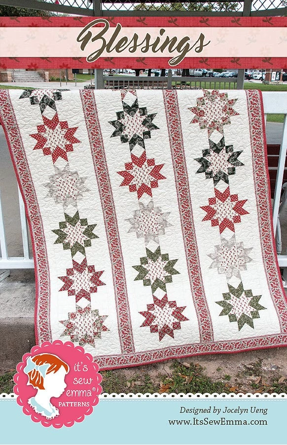 Blessings Quilt PatternIt's Sew Emma #ISE-175 1 Blessings Quilt PatternIt's Sew Emma #ISE-175