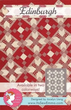 Edinburgh Quilt PatternIt's Sew Emma #ISE-216