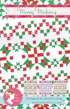 Merry Making Quilt PatternIt's Sew Emma #ISE-247