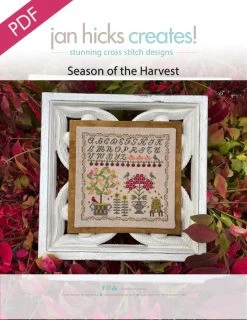 Season Of The Harvest Downloadable PDF Cross Stitch PatternJan Hicks Creates!