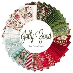 Jolly Good Fat Quarter BundleBasicGrey For Moda Fabrics