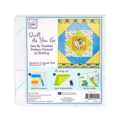 Quilt As You Go Sew By Number Square In A SquareJune Tailor #JT-1414