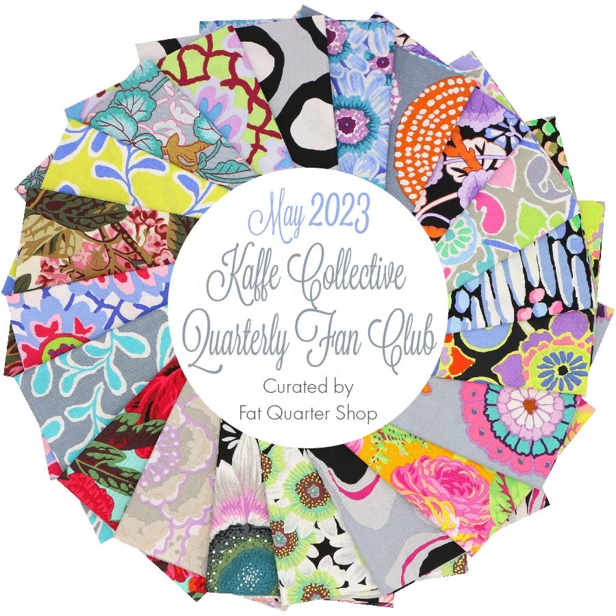 May 2023 Kaffe Collective Quarterly Fan ClubExclusively Available At Fat Quarter Shop 1 May 2023 Kaffe Collective Quarterly Fan ClubExclusively Available At Fat Quarter Shop