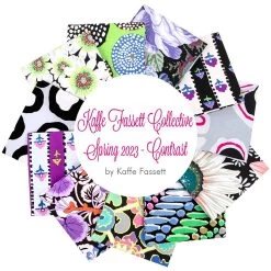 Kaffe Fassett Collective Spring 2023 Contrast Fat Quarter BundleKaffe Fassett Collective For Free Spirit Fabrics
