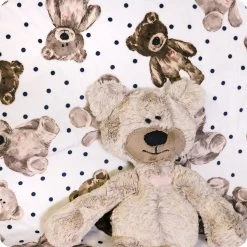 Kimber Bear Cuddle Buddies KitFeaturing Cuddle Fabric By Shannon Fabrics -Fabric Sewing Store kimberbear cu3