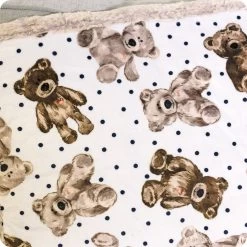 Kimber Bear Cuddle Buddies KitFeaturing Cuddle Fabric By Shannon Fabrics -Fabric Sewing Store kimberbear cu4