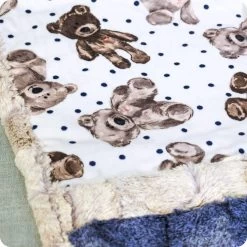 Kimber Bear Cuddle Buddies KitFeaturing Cuddle Fabric By Shannon Fabrics -Fabric Sewing Store kimberbear cu5