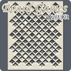 Board Games Quilt KitFeaturing Date Night By BasicGrey 18 Board Games Quilt KitFeaturing Date Night By BasicGrey -Fabric Sewing Store kit30710 top cs