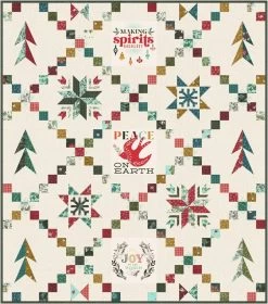Cheer & Merriment Quilt KitFeaturing Cheer & Merriment By Fancy That Design House -Fabric Sewing Store kit45530