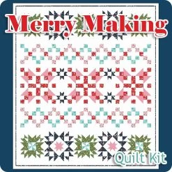 Merry Making Quilt KitFeaturing Cup Of Cheer By Kimberbell Designs -Fabric Sewing Store kitmasmer top 900