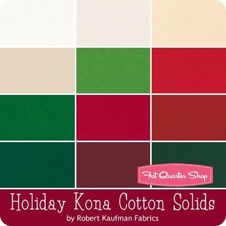 Holiday Kona Cotton Solids Fat Quarter BundleSKU# FQ-1379-12 3 Holiday Kona Cotton Solids Fat Quarter BundleSKU# FQ-1379-12 - Image 3